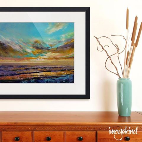 Imagekind's tweet image. Last chance to save 50%! Code: SOHOT50 Ends tonight at 12am. Tahiti Sunset by @artbycreese bit.ly/2aT3vm8