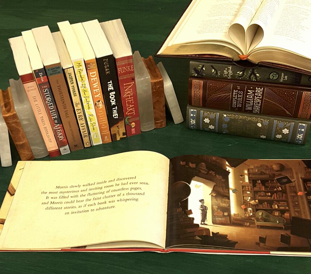 BNModestoCA's tweet photo. Happy #NationalBookLoversDay! #booksaboutbooks #leatherboundclassics #bibliophiles #booklovers #bnbookpassion https://t.co/w2Pm6XnXOJ
