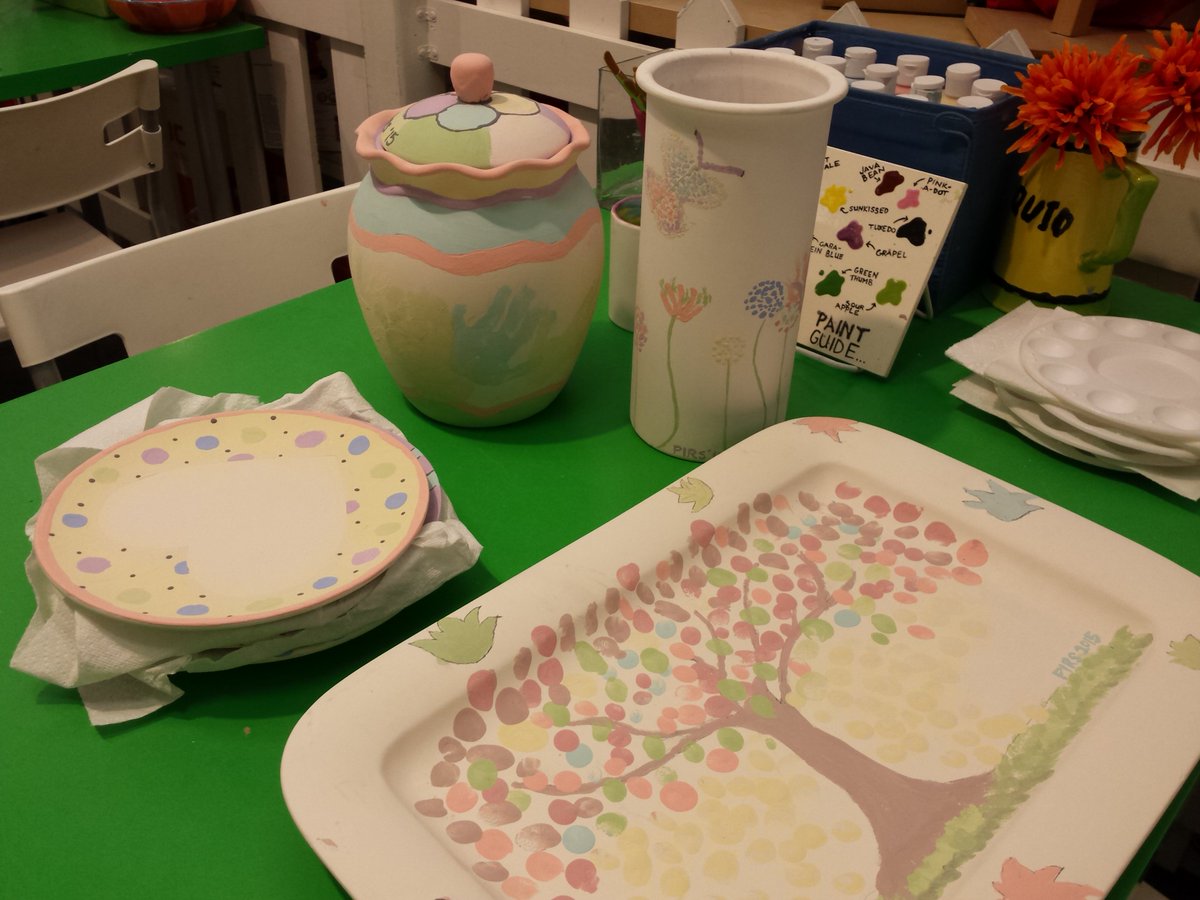 Come paint with your friends and family for some bonding time! Drop in anytime #CAtoystore #CAceramics #DIY #allages