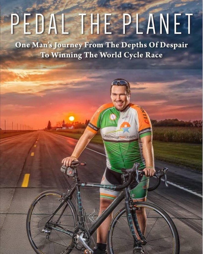 BreifneEarley's tweet photo. Most of the front cover of my first book: "Pedal The Planet" which will be in all good boo… https://t.co/EjLcx4WRmi https://t.co/NwbBBhJmis