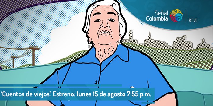 SenalColombia's tweet photo. .@CuentosDViejos regresa en su temporada 3 con nuevas historias y nueva app. → https://t.co/exf12vQuCx pic https://t.co/KYUtSy2U1f