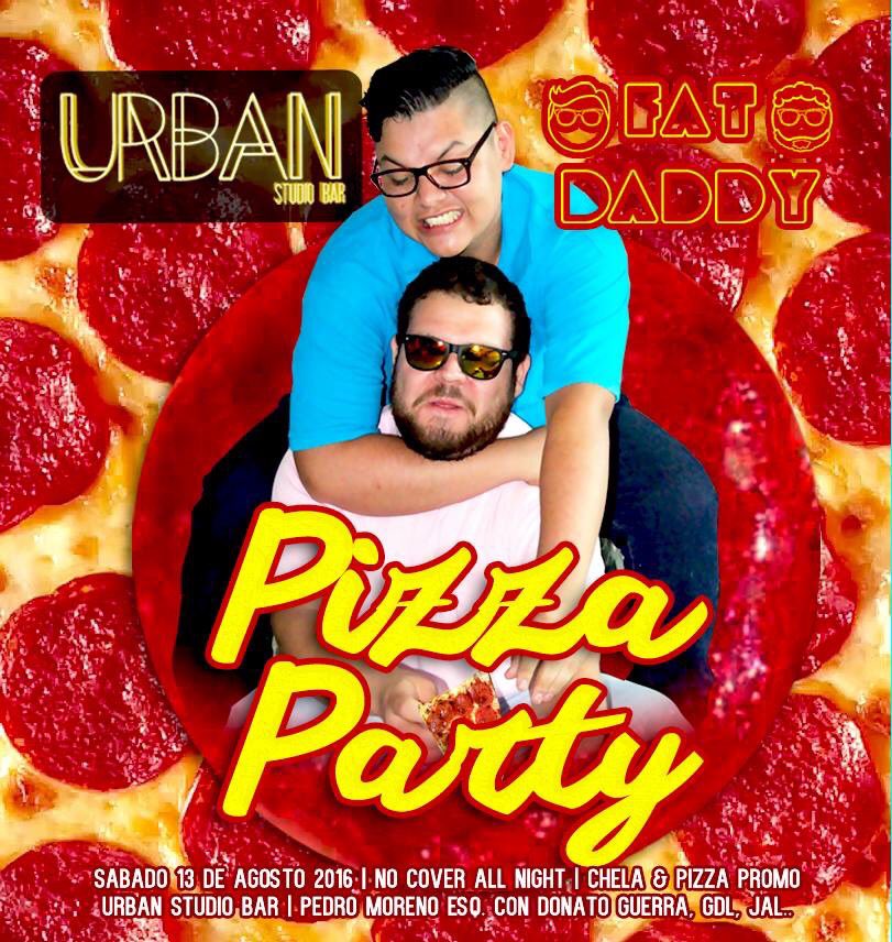 FATDADDYoff's tweet photo. ¡PIZZA PART!
Este sábado en URBAN STUDIO BAR😎🤓
#fatdaddy #fatpizza #fatgorda #urbanstudiofat #housemusic #papigordo https://t.co/dxo82k5uO2