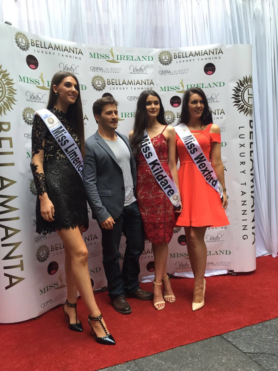 TitanFitGyms's tweet photo. Great meeting some of the lovely #missireland2016 finalists tonight @lilliesdublin @MissIrelandORG @valerieroePR https://t.co/6WMm3tbIAW