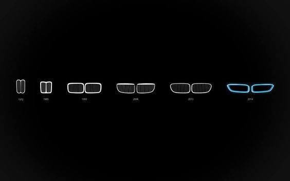 #TransformationTuesday : The evolution of the BMW grille!