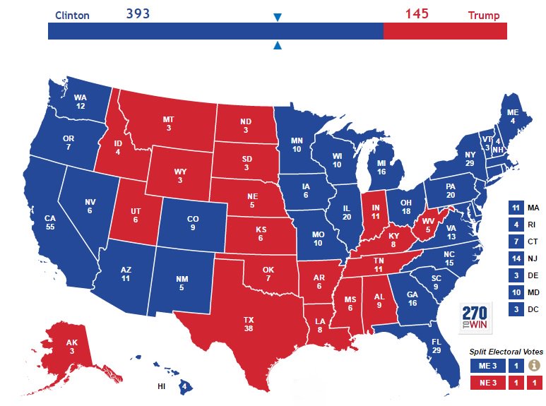 longislandviper's tweet photo. At this rate, Trump is going to get wiped out in November. Here's what I think will happen, at best. Just awful. https://t.co/mJZB0KtBx1
