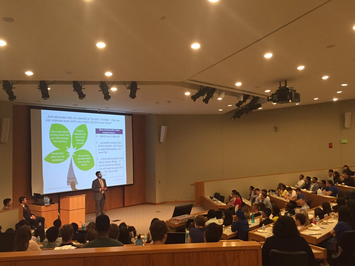 EJonesGT's tweet photo. Our #MMS alumni team from Deloitte Advisory returned to #Fuqua today to share their insight with #MMS17. https://t.co/b3tlGWX6Je