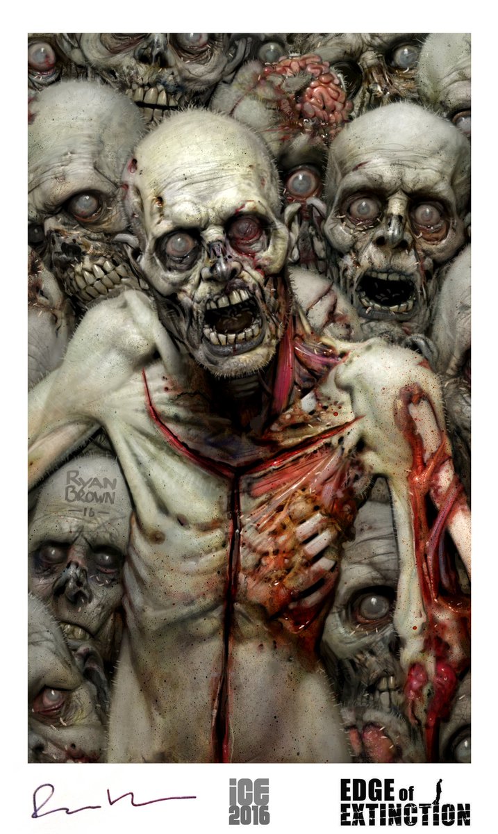 MelMellonie's tweet photo. Ryan Brown's cover for Edge of Extinction issue 2 has been revealed. 
Please like and retweet https://t.co/uxXxKNvUPb