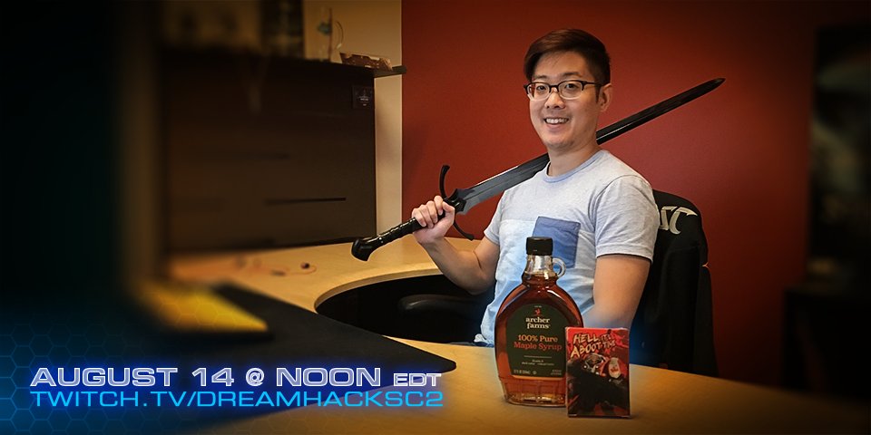 StarCraft's tweet photo. David Kim will be at the WCS Summer Championship to discuss balance design. Tune in Sunday, Aug 14 at noon EDT! 😃 https://t.co/QrvdfFViW8