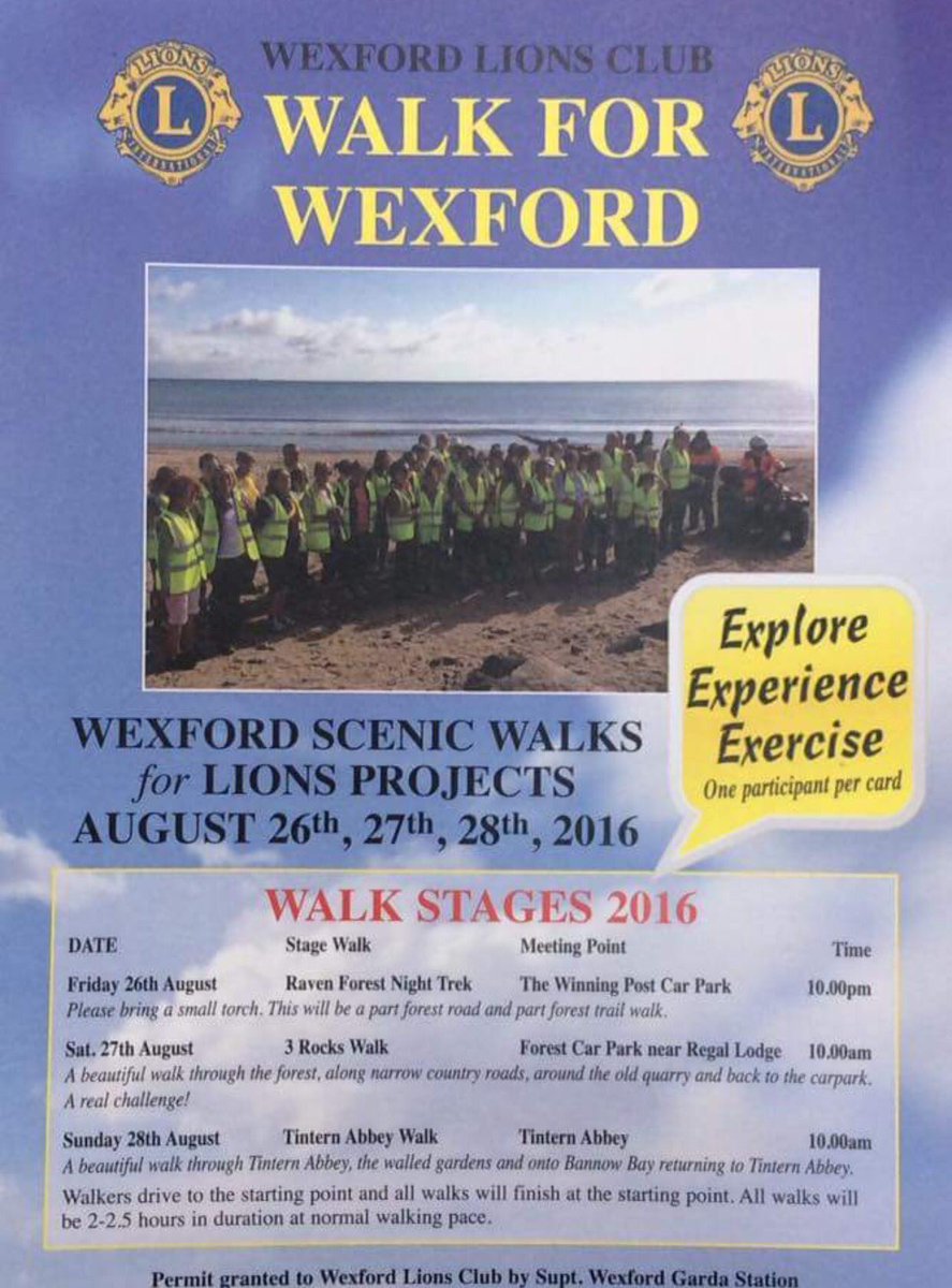 westgatedesign's tweet photo. Alway happy to support this great event every year Lots of sponsor cards still available #wexfordhour @WexLionsClub https://t.co/2yODJsRBU1