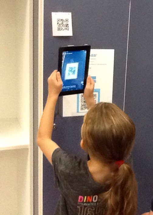 MrsDecker2nd's tweet image. Ss reviewed with #qrcodes #whiteboardmath so they can #ace tomorrow&apos;s test! #immediatefeedback #techyteacher