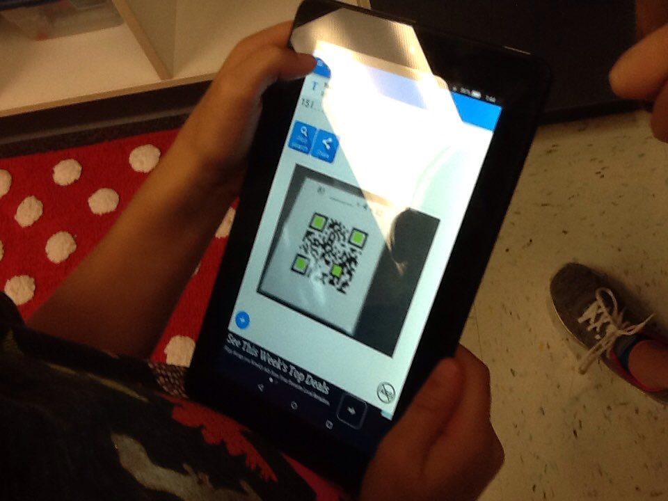 MrsDecker2nd's tweet image. Ss reviewed with #qrcodes #whiteboardmath so they can #ace tomorrow&apos;s test! #immediatefeedback #techyteacher