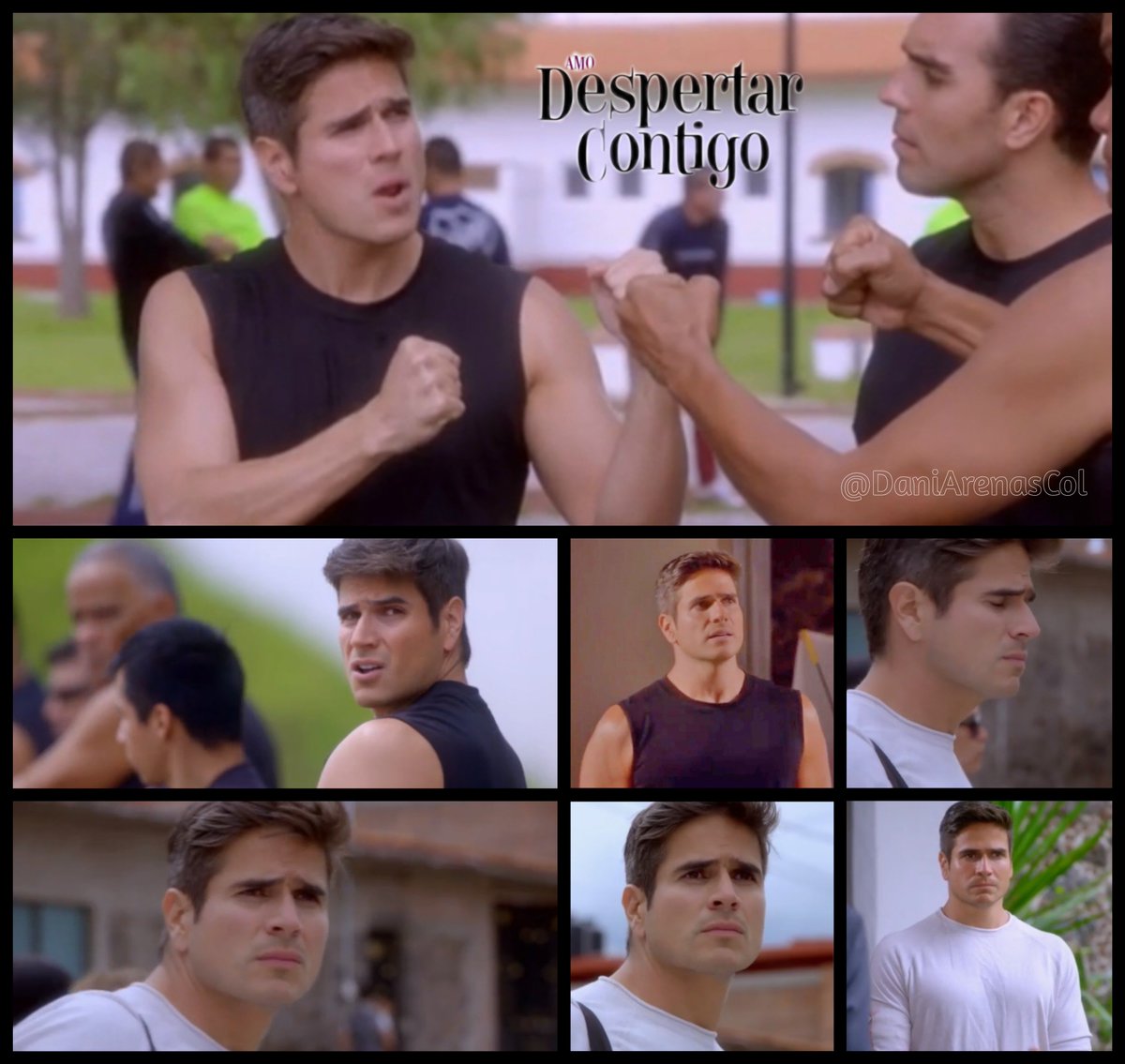 DaniArenasCol's tweet image. #Collages2 de la entrada del #1Cap de @despertarcontv Nuestro Escolta #PabloHerminio @DanArenas 😍💘 los #number1 ☝1⃣🔝