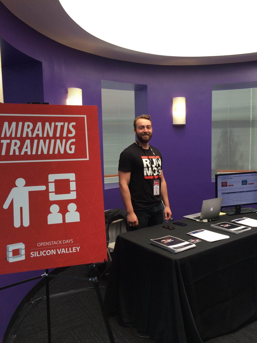 MirantisIT's tweet image. Interested in #OpenStackTraining? Come to the Mirantis Training booth at #OSSV16! #OpenStack