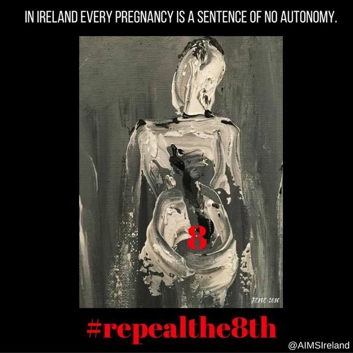 AIMSIreland's tweet photo. The 8th Amendment affects autonomy in continued pregnancy and childbirth #noautonomy #nochoice #repealthe8th https://t.co/HOHeLzjd1Y