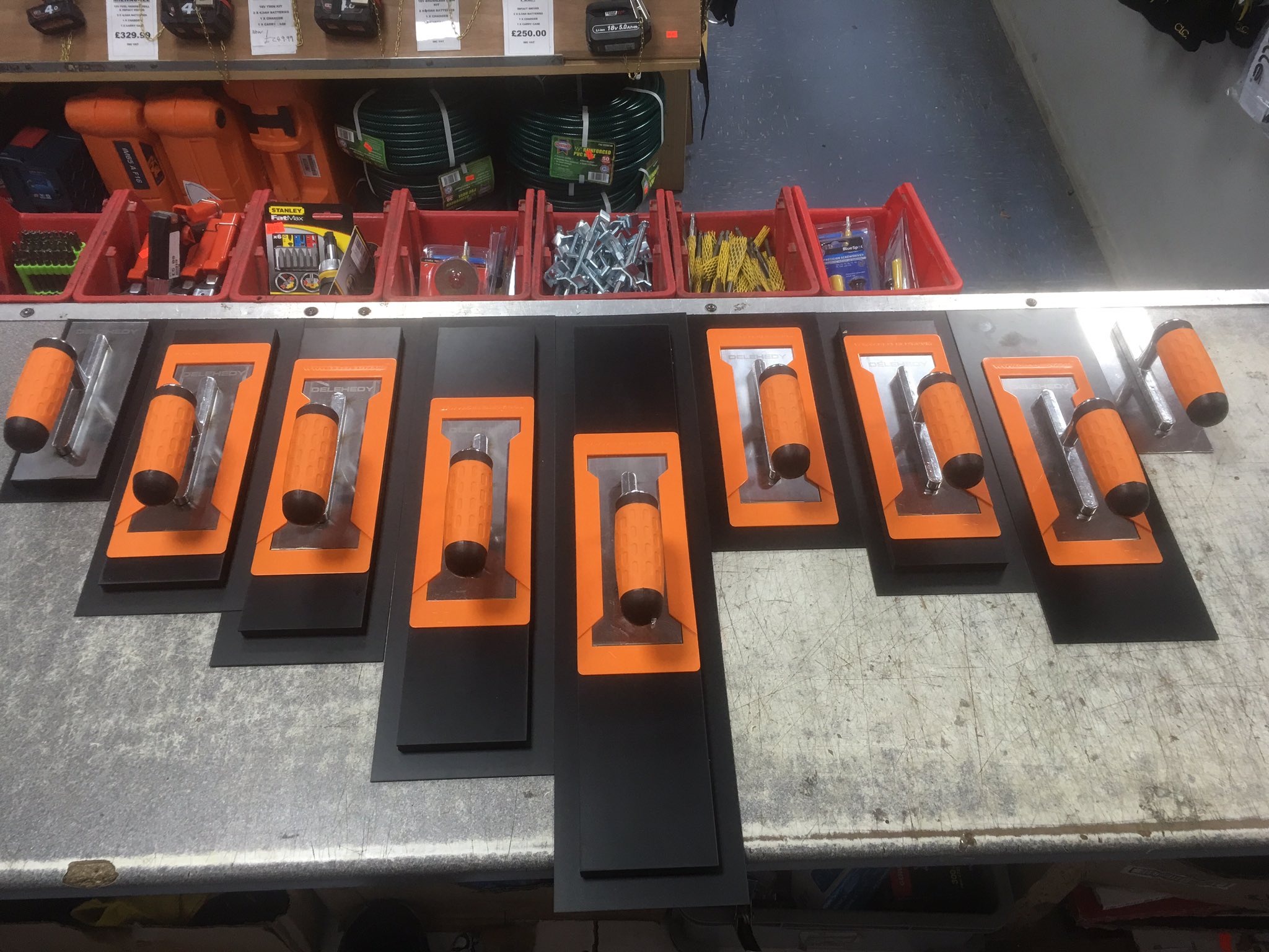 Delehedy plastic sales trowel