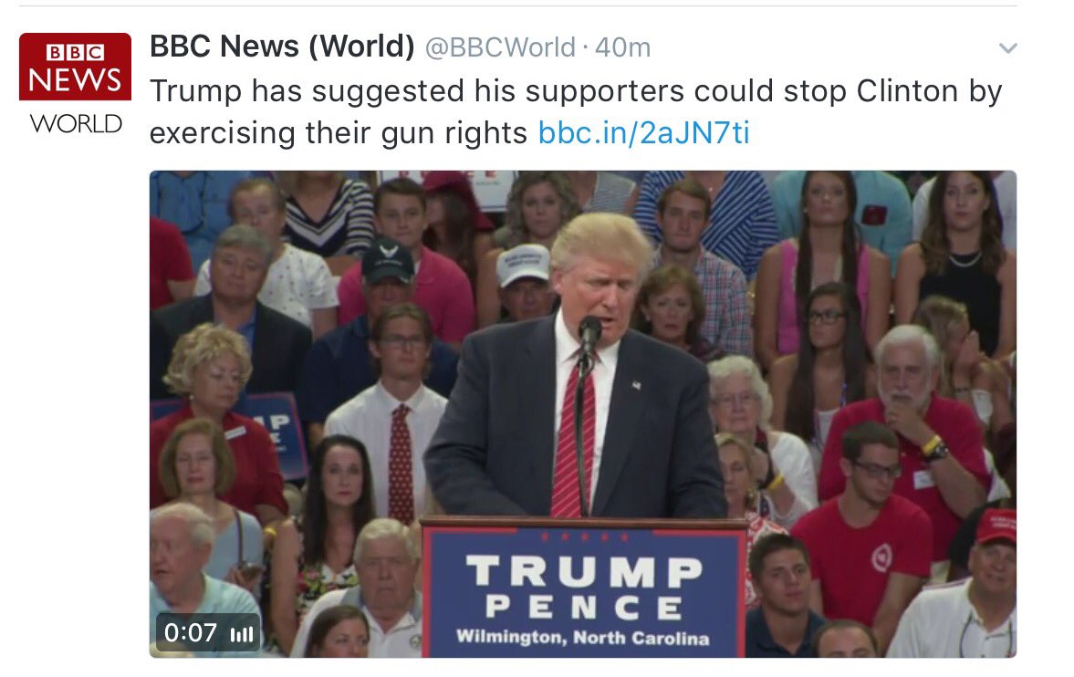 Interesting to to see the BBC are thinking 'out of the box' about when it comes to the US election... but errr...