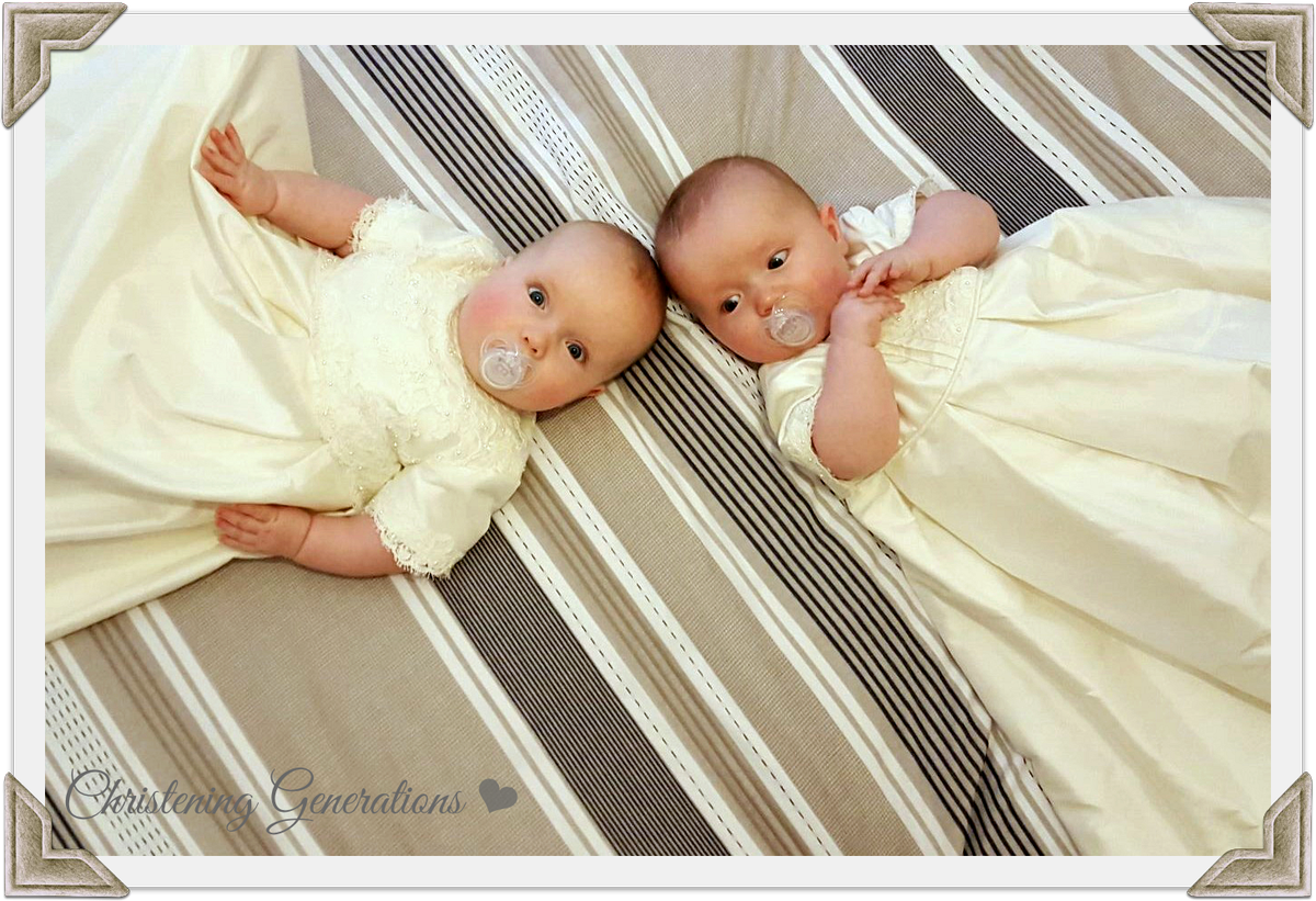 ChristeningGen's tweet image. Twins Rachel &amp;amp; Liam Christening day wearing Mum's redesign Wedding dress @WomensInspireIE #womensinspire #DigiPulse