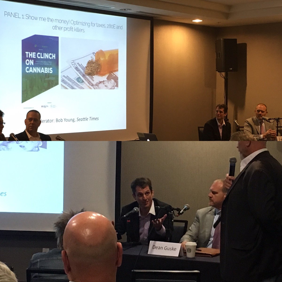 CannaCORE's tweet photo. Our very own President, Logan Bowers, discussing the impact of 280E at the @frontrunnerdata Seminar. #weedbyexample https://t.co/EUB8W0wO89