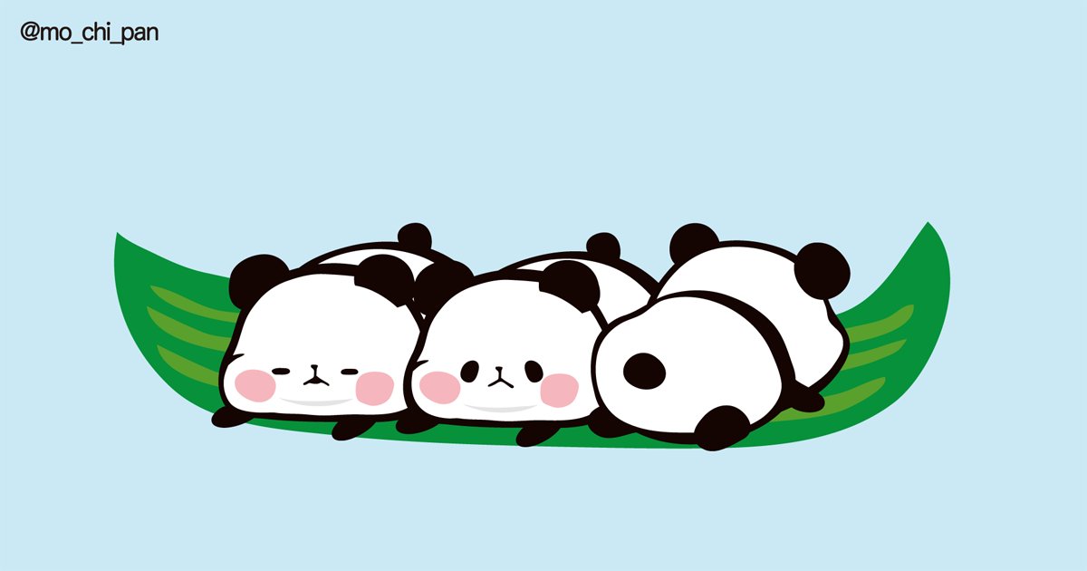 ちびぱんがかしわのはっぱで寝るときは、「かしわもちぱん」だけど