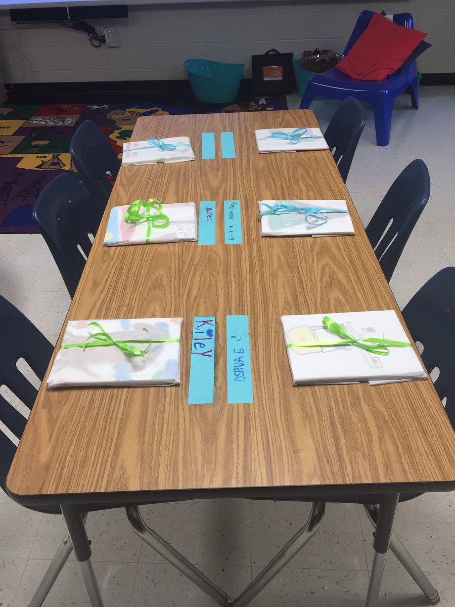 Special writing journals are decorated, wrapped, &amp; ready! I can't wait to watch them grow as writers! <a href="/MPE_Mustangs/">Mountain Park ES</a>