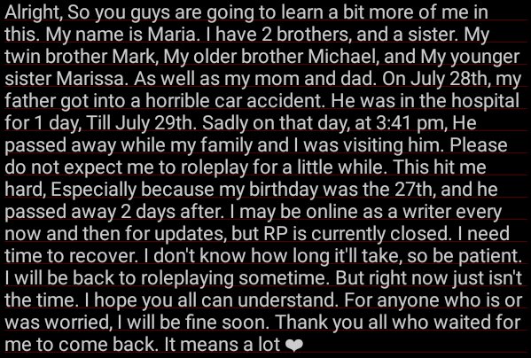 __Info_Chan__'s tweet photo. //I will have my account online so I get tweets and DMs. But for now, no RP. This has nothing to do with Info-Chan. https://t.co/nXj4j0lVMy