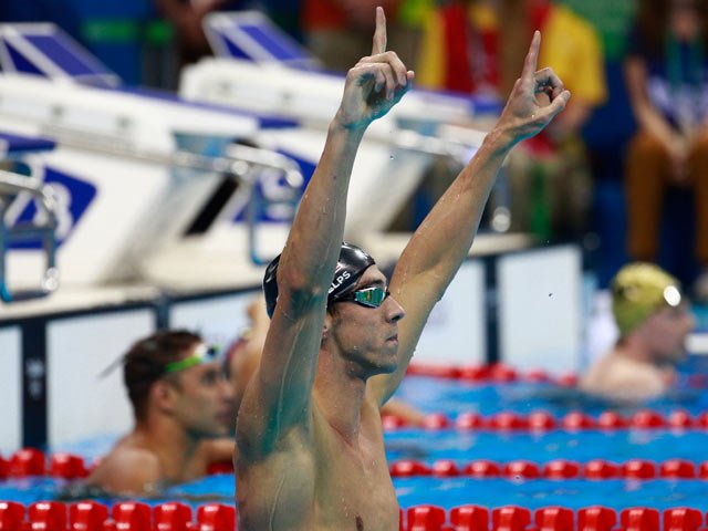 ESPNArgentina's tweet photo. #Rio2016xFOX | #Natacion | ¡21 OROS! La leyenda se sigue haciendo más grande https://t.co/GsnmS5g7iU