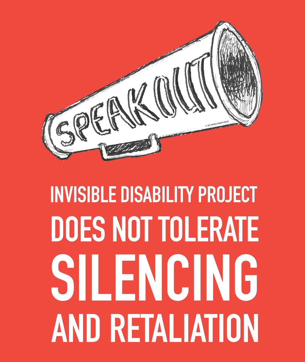 EndInvisibility's tweet photo. Solidarity. #EndInvisibility #InvisibleDisabilities https://t.co/UR7pQ5EXK5