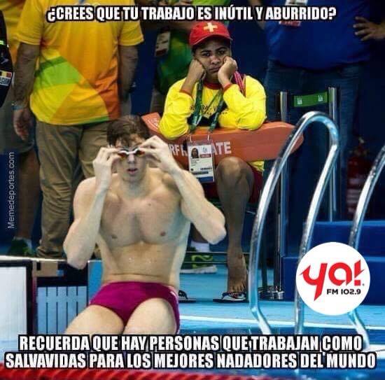 yafmveracruz's tweet photo. No pos así que chiste #LaBuYa #ByronYMapache #Baywacht #Rio2016 https://t.co/uJA5ArRcMz