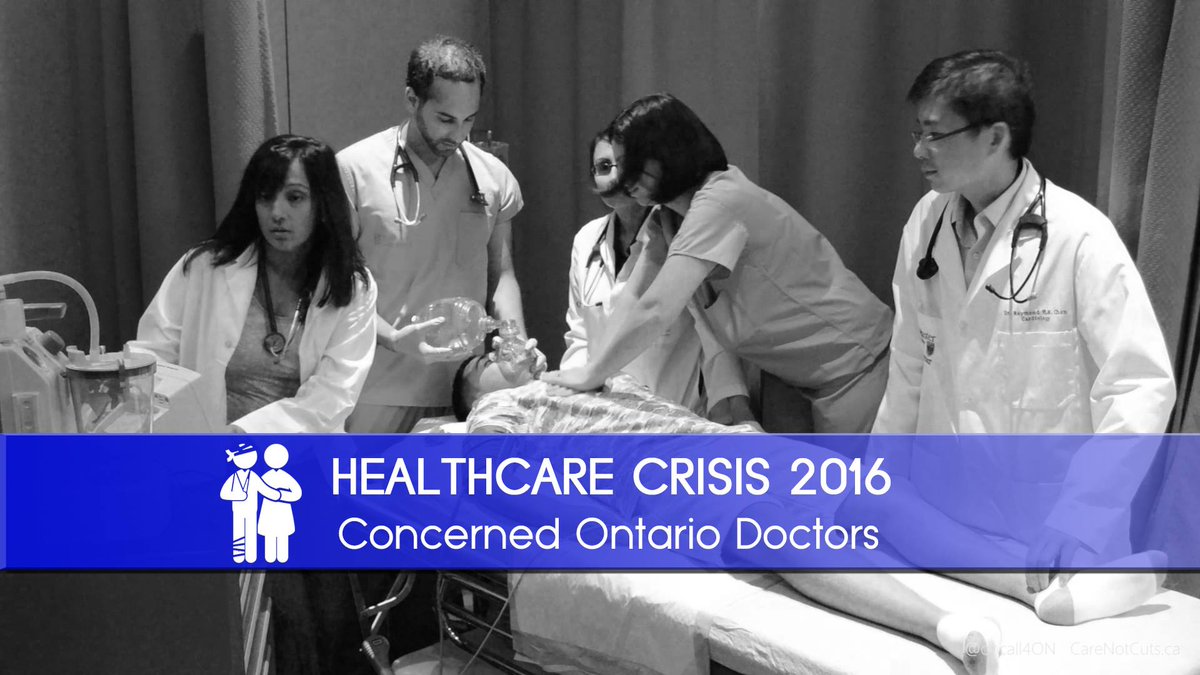 OnCall4ON's tweet image. HEALTHCARE CRISIS 2016

Watch ▶ goo.gl/MBirVb

#onpoli #cdnpoli #carenotcuts
#IVoteNO #JustTheFacts