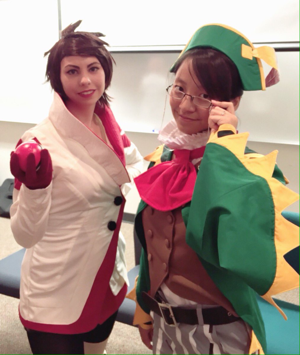 CursedCurry's tweet photo. Thank you for such an amazing cosplay panel at #Animethon2016!@winterlightscos @Velocirapista ❤️ https://t.co/Zh0tX13mSi