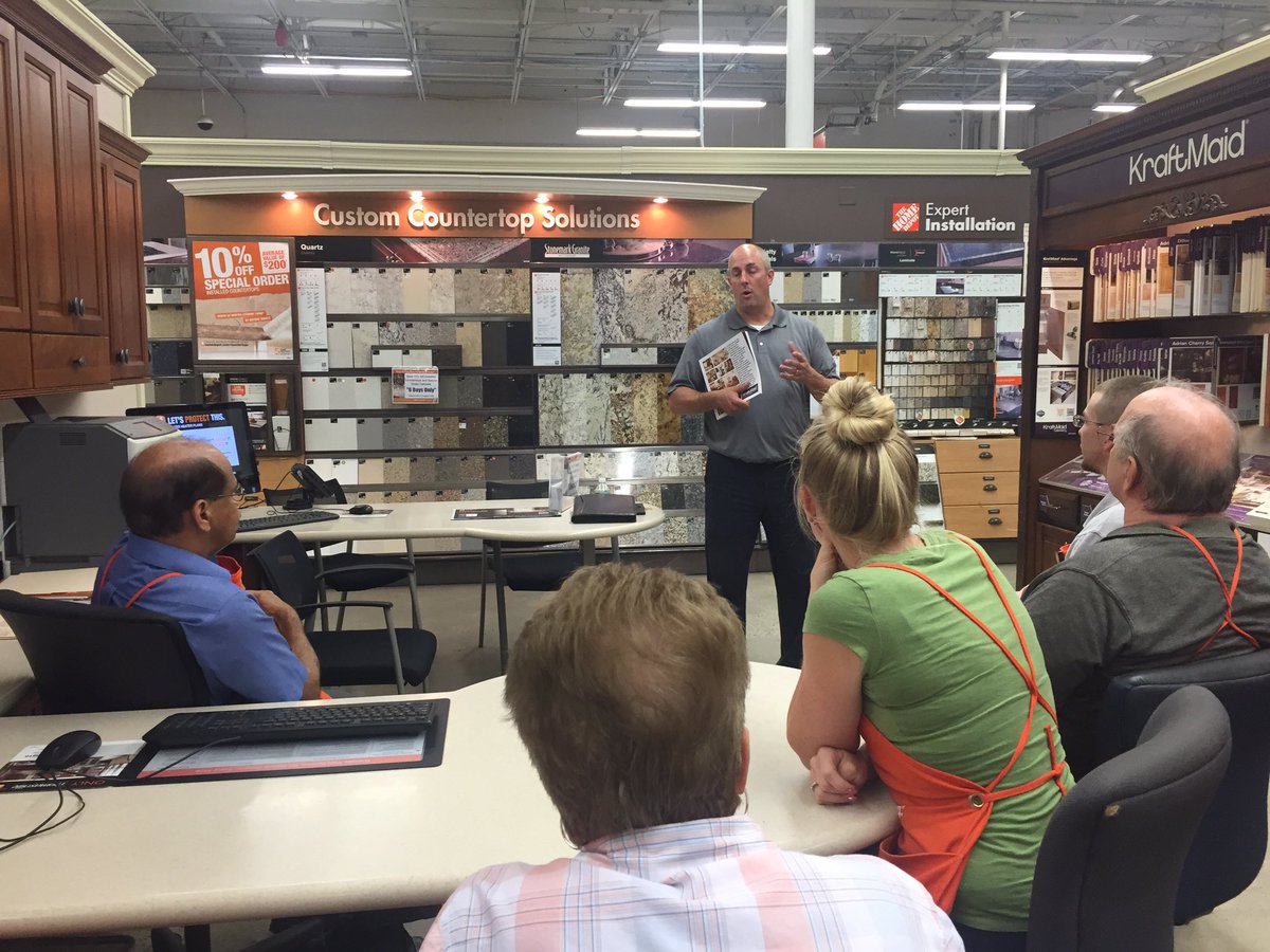 vairette's tweet photo. Specialty Tuesday with Brian from Kraftmaid. https://t.co/a2S9NBs32h