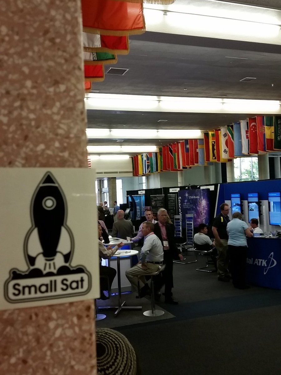 mcbrizzy5's tweet photo. Another great day at #SmallSat https://t.co/Qw8gWPIoMR