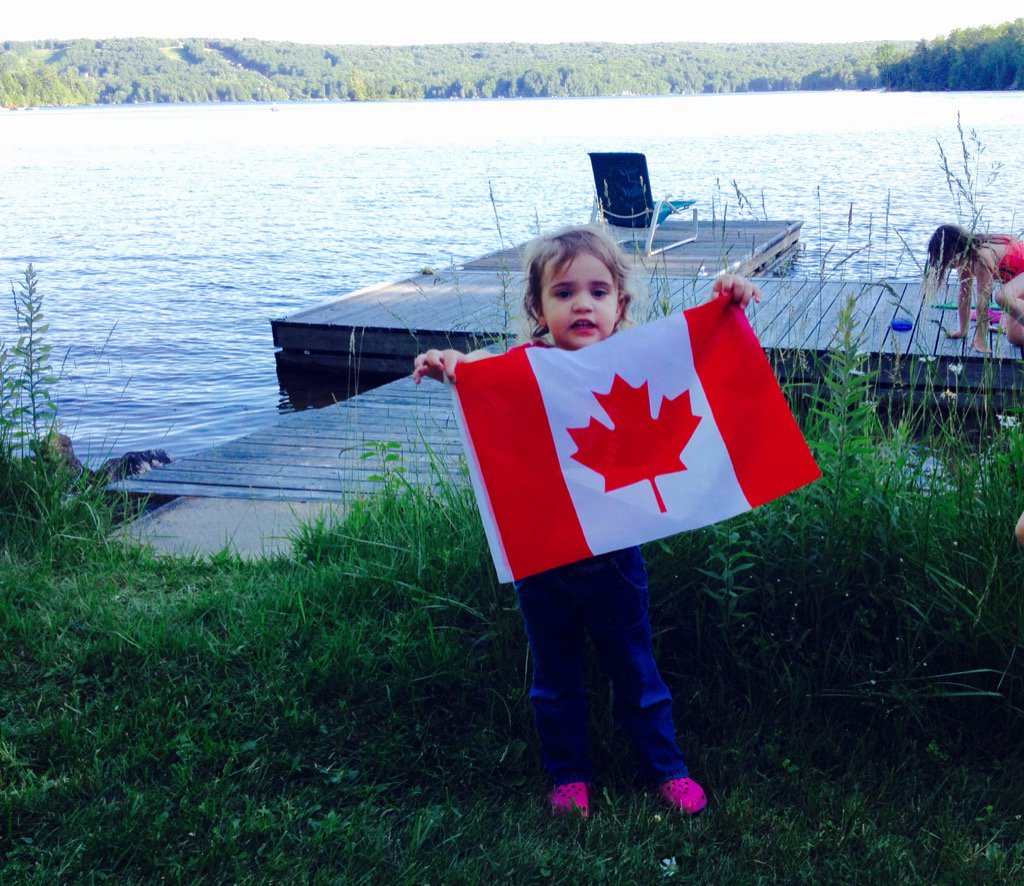 Future #Olympian #FlyTheFlag <a href="/AirCanada/">Air Canada</a> #myHaliburtonHighlands