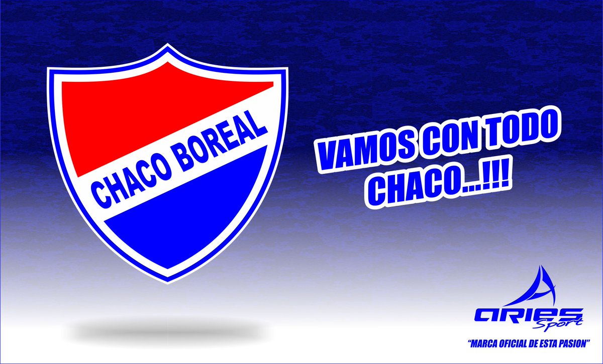ariessport's tweet photo. VAMOS CON TODO CHACO...!!! Mucha fuerza para los jugadores, hinchada y dirigentes, desde #ARIESSPORT https://t.co/qUvVpwxJcY