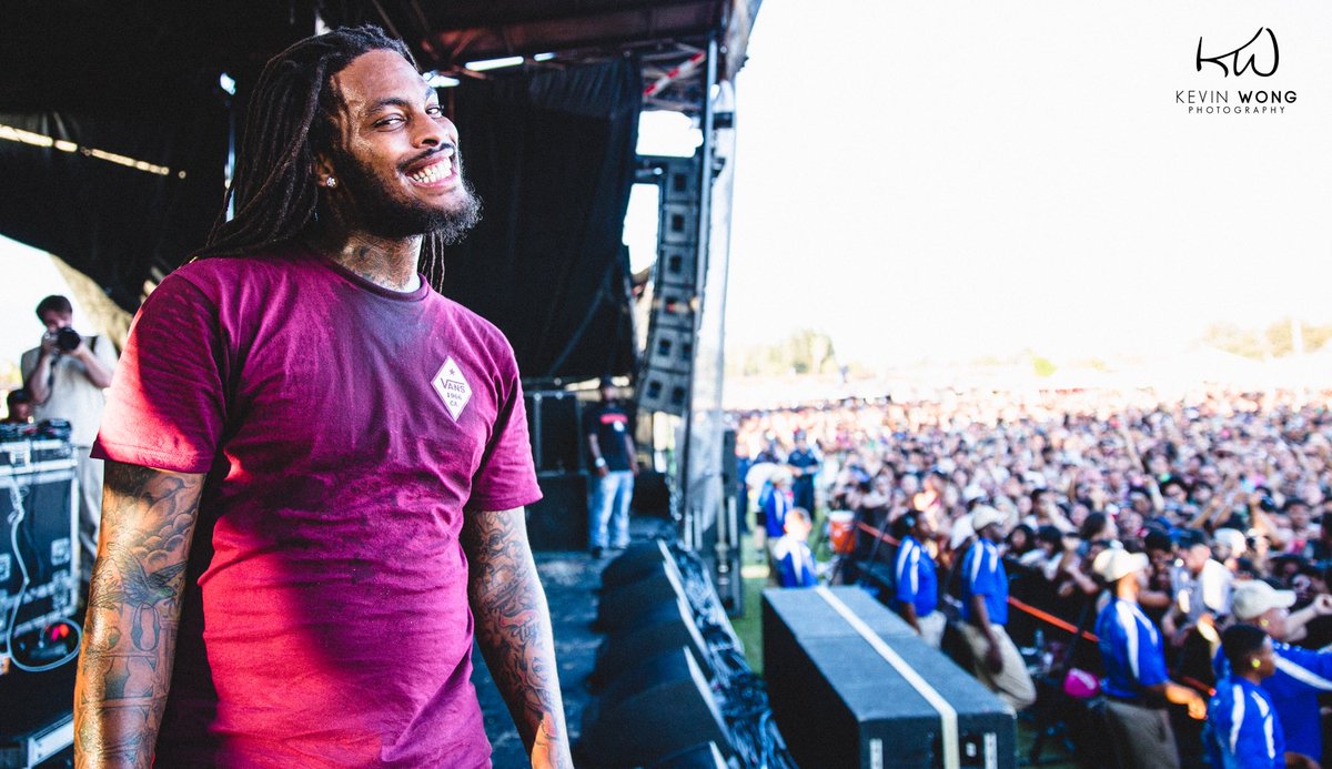 WakaFlocka's tweet photo. 😁 #VansWarpedTour #LFJ4  #WhereYouAt 🤘🏽🤘🏽🤘🏽 #BridgeTheGapFlocka 📷: #KevinWong https://t.co/PRe7kBgX2J