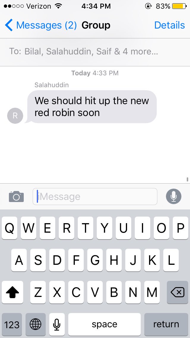 ASUHHHDBLUH's tweet photo. When you live in a suburb and the only thing you have to look forward to is a new Red Robbin 🙄 #SCVLife https://t.co/I7DVqhJ8pi