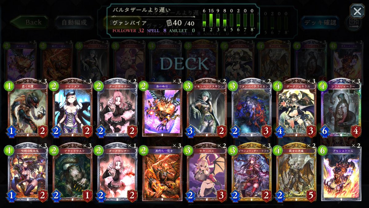 貴様もバルタザールより弱いbot 私の使っているアグロヴァンパイアだ 自由枠は 血の取引 だな だからと言って 漆黒の契約 はやめておけ プレイングの問題だろうが ヴァンパイアライカン は引かなかった時の方が強いように思える ビースト