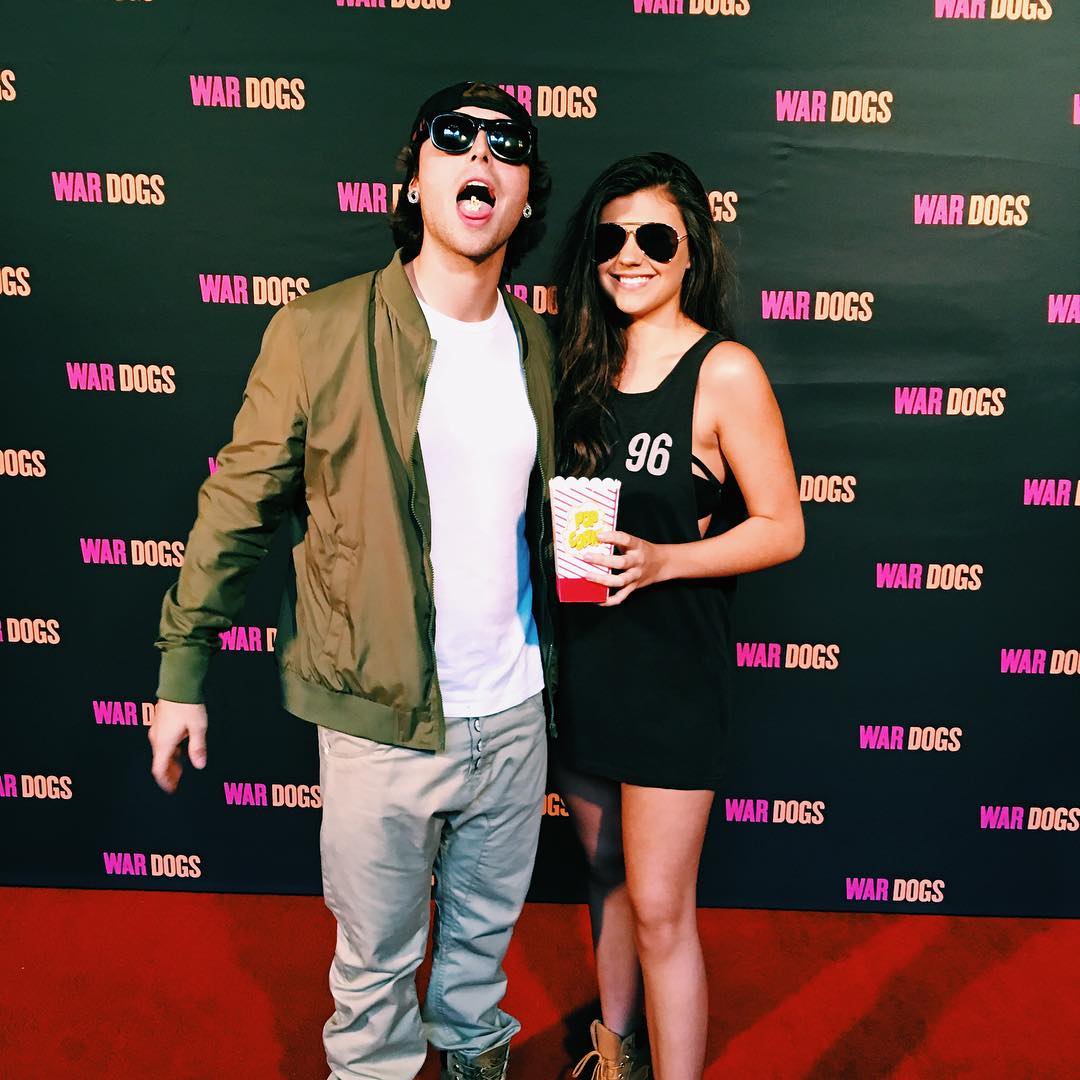 Emblem3Arg's tweet image. Wesley publico estas fotos junto a Amber Montana en su Instagram.