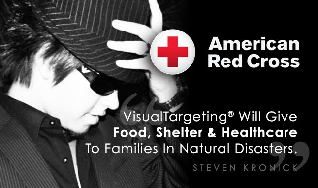 VisualTargeting's tweet image. @StevenKronick Announces @VisualTargeting Sponsorship of The American @RedCross visualtargeting.newswire.com/news/visualtar…