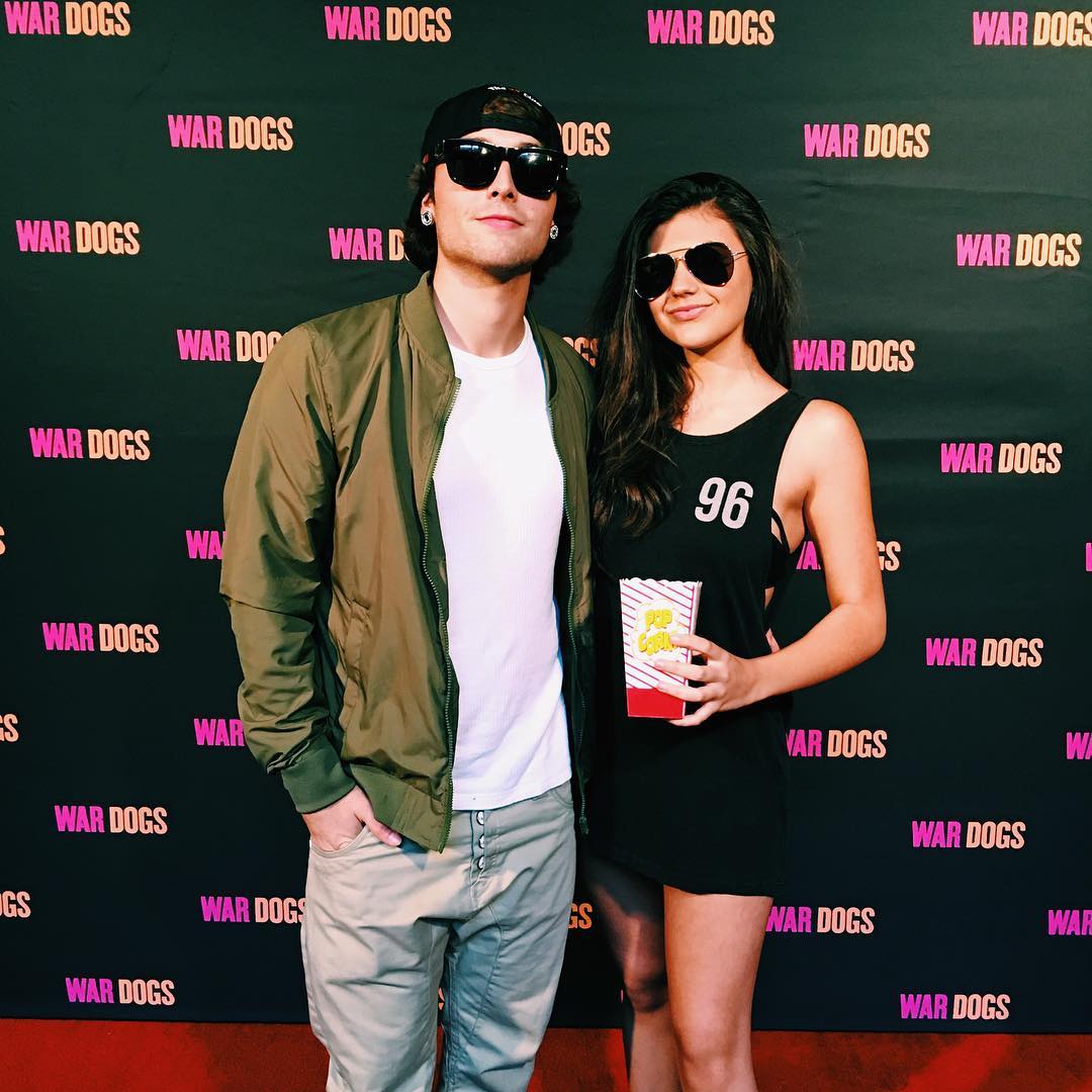 Emblem3Arg's tweet image. Wesley publico estas fotos junto a Amber Montana en su Instagram.