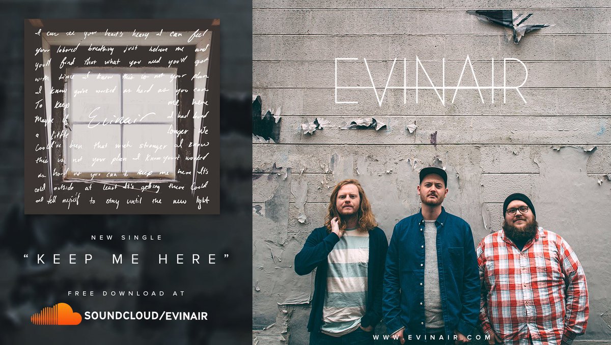 Surprise single! Free stream/download at soundcloud.com/evinair/keep-m…