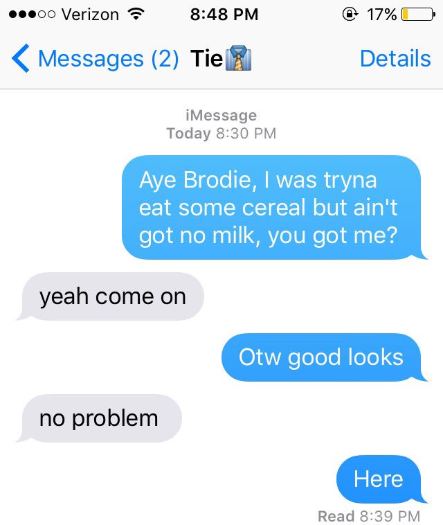 evan_padgett's tweet photo. Real one @tyrichhh https://t.co/PtQjOpk0Hu