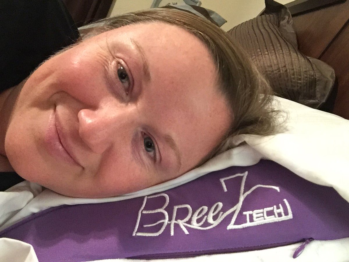 I love my <a href="/REM_Fit/">REM-Fit</a> Breeze Tech pillow and I can only imagine how awesome the new Zeeq pillow must be! #remfitlife