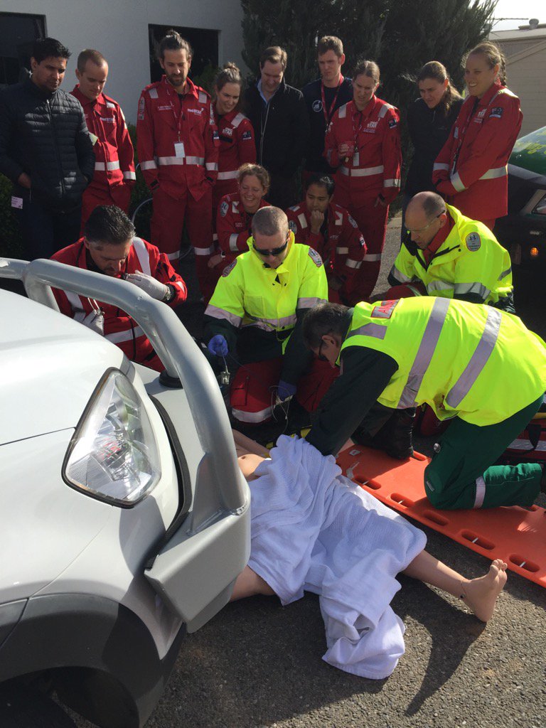 gheral01's tweet photo. Day 1 #SAASMedStar Orientation @MedSTAR_SA Bicycle accident scenario https://t.co/m4JjLaNAVQ