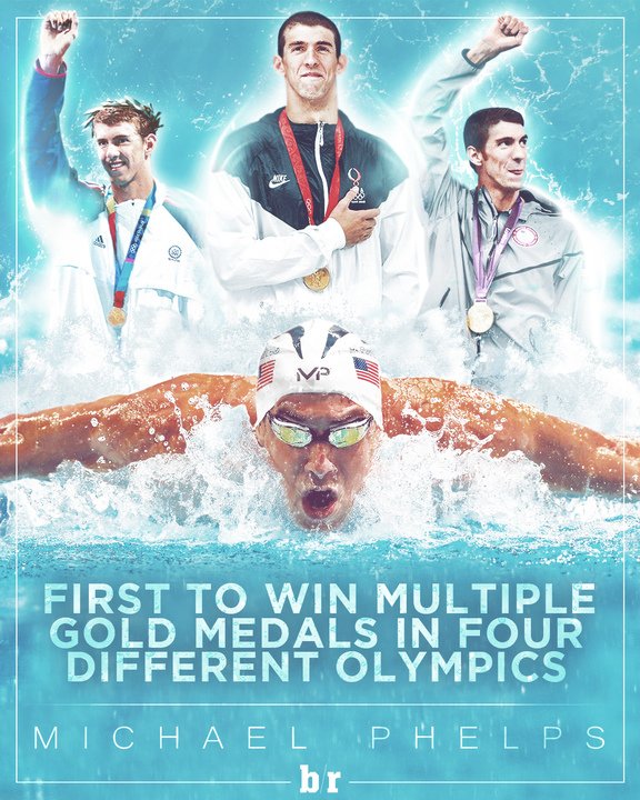BleacherReport's tweet photo. Unprecedented 

#Rio2016 https://t.co/wRxORaY60t