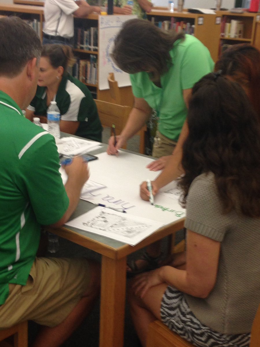Great first day at BHS! #AVID #onepager