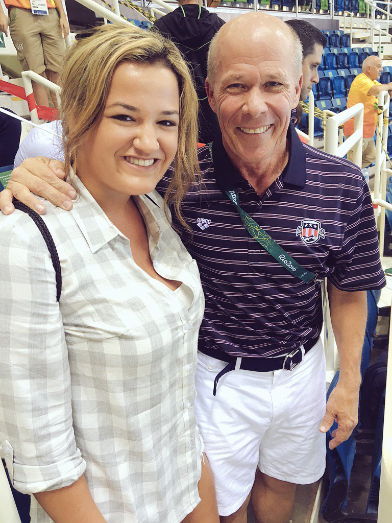 Great seeing <a href="/UGACoachBauerle/">Jack Bauerle</a> in Rio! Excited to cheer on #TeamUSA and some fellow Dawgs! #DawgsInRio #Rio2016