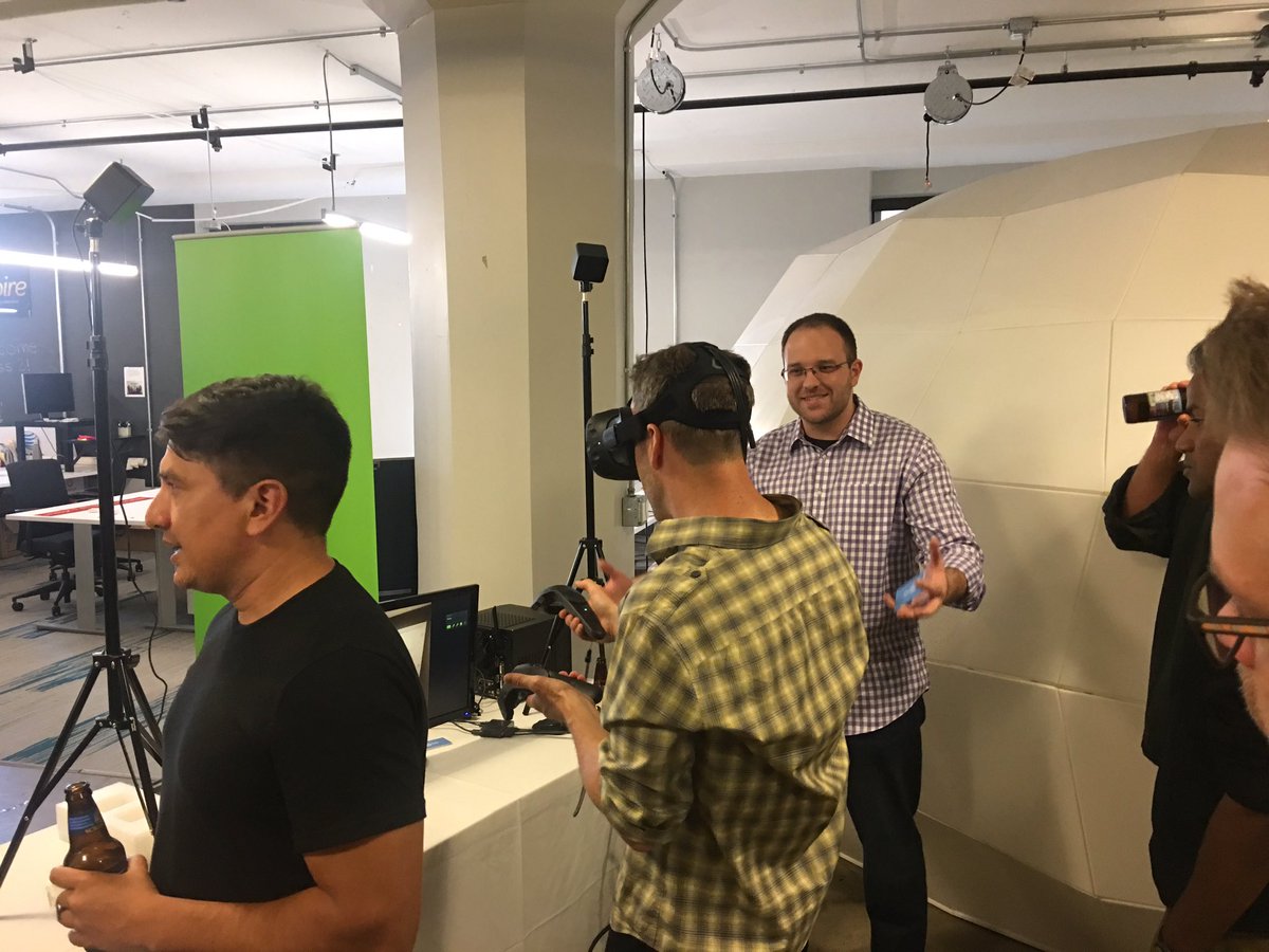 super_ventures's tweet photo. The #VRBeyond event is on here at @RunwayIncubator https://t.co/dPARlcJWrA