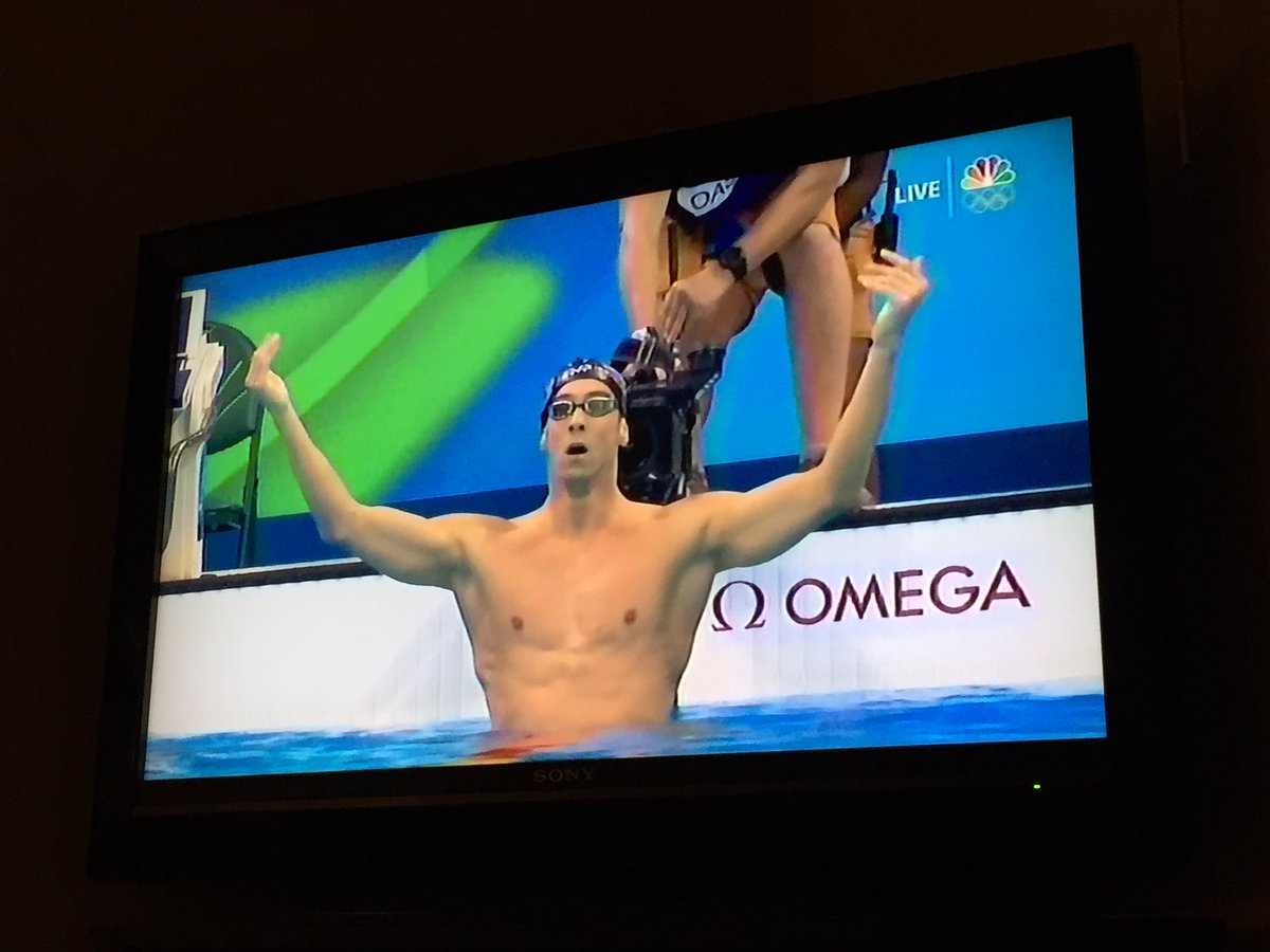 "It ain't cocky if you back it up" -<a href="/KidRock/">KidRock</a> clearly referring to <a href="/MichaelPhelps/">Michael Phelps</a> #allgoldeverything #TeamUSA
