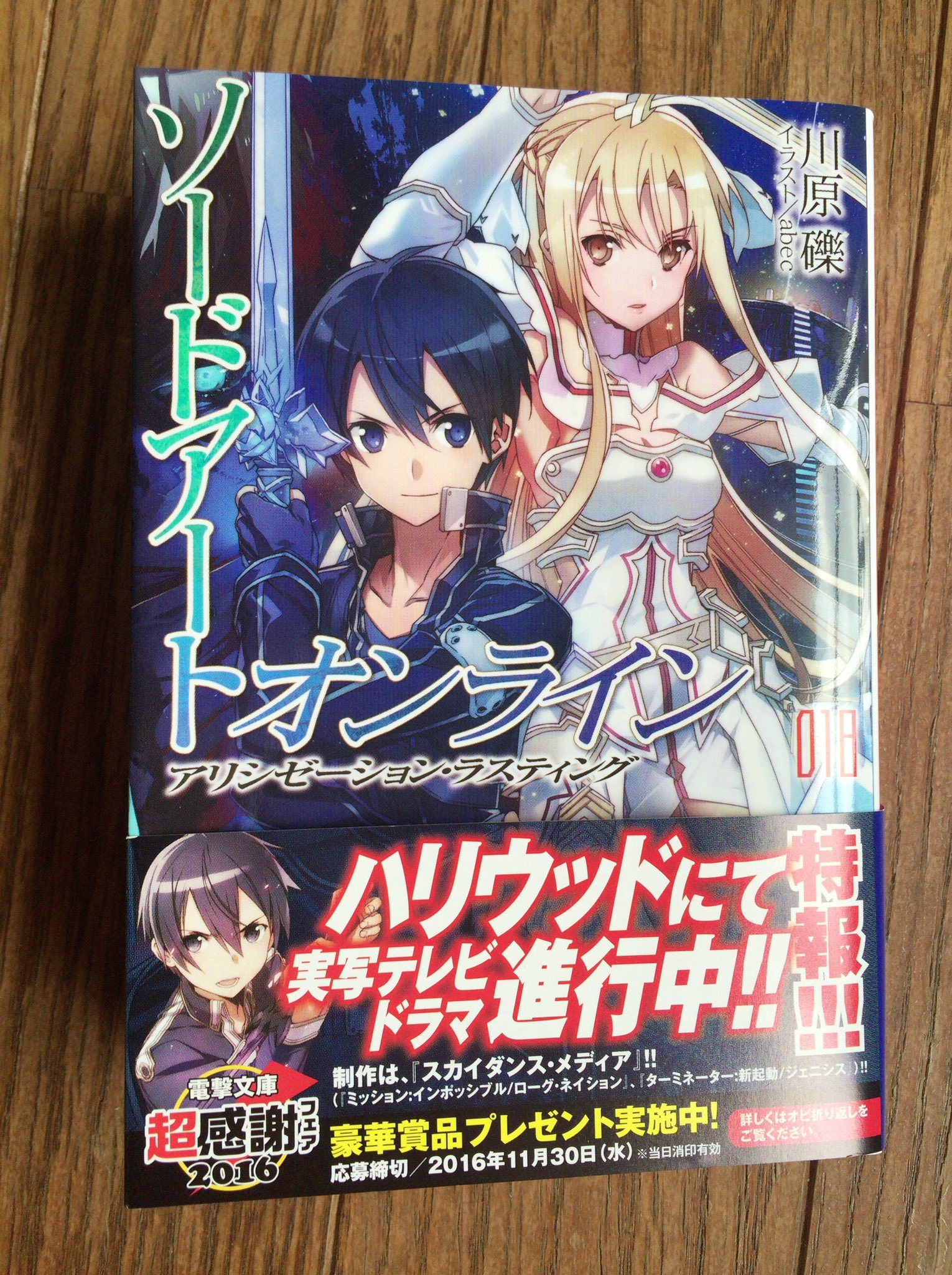 Sao Wikia Some Of The Color Illustrations From V18 T Co Sqwhqatuv7 Twitter